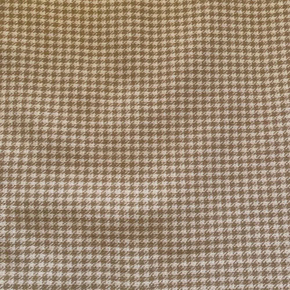 Wilfred Yellow Houndstooth Midi Skirt - Picture 2 of 7